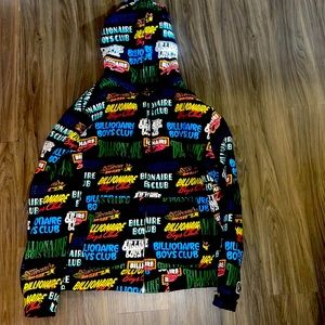 Full zip up thick hoodie